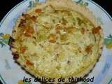 Quiche au crabe, poireau et carottes(sans lactose et sans gluten)