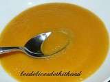 Soupe de carottes et vache qui rit