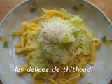 Tagliatelles aux courgettes