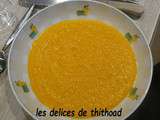 Velouté de carottes épicé