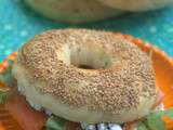 Bagel recette (bagels au saumon)