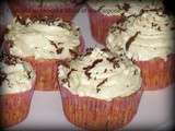 Cupcake au chocolat blanc