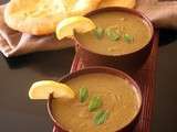 Soupe Indienne aux lentilles