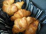 Croissants à la pâte à couque