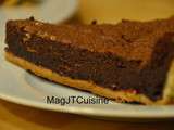 Tarte à la mousse de chocolat noir