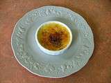 Crème brûlée à la courge Butternut