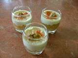 Verrine pommes et camembert