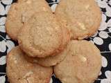 Cookies au chocolat blanc et pignons de pins