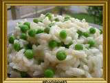 Risotto aux petits pois