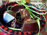 Chocolats fourrés, pralin et confiture de lait (recette de noel)