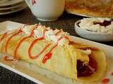 Crêpes au Lait de Coco (recette facile, rapide)