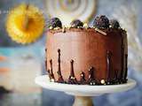 Drip cake au chocolat