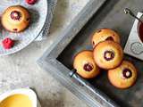 Gâteau moelleux aux framboises (surgelées ou fraîches)