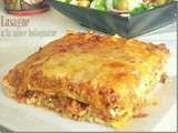 Lasagnes à la sauce bolognaise (recette facile)