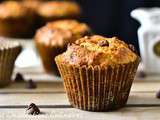 Muffins aux pépites de chocolat : Recette américaine