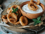 Oignons frits (les onion rings)