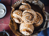 Pain spiral au tahini, Khobz el tahineh