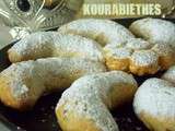 Petits fours grecs facile - Kourabiethes