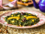 Salade de mauve marocaine Bakoula