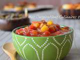 Salsa mexicaine {tomate et mangue}