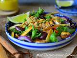 Sauté de poulet en salade