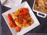 Sole au four aux herbes et tomates