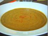 Soupe aux lentilles