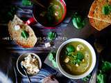 Soupe de cresson à la patate douce