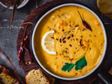 Soupe de lentilles corail et carottes