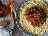 Spaghetti Bolognaise, pâte bolognese