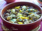 Tajine de Kefta artichauts et petits pois