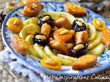 Tajine Lahlou aux pommes et abricots (Marka hloua)