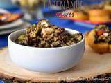 Tapenade maison aux olives et câpres