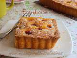 Tarte aux framboises {creme d’amandes}