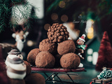 Truffe au chocolat et caramel beurre salé