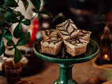 Zellige ou rkhama, gâteau aux cacahuètes et sésames