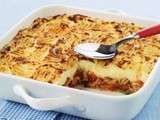 Hachis parmentier au thon et tomates