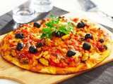 Pizza aux fruits de mer