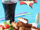 Nuggets de poulet au pain d'epices { au four }