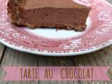 Tarte au chocolat { sans gluten }