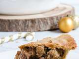 Tourte de Noël façon meat pie anglaise végane