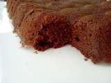 Brownie leger a la compote de pommes