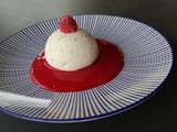 Shere 3 d nougat glace aux framboises pour vos desserts de fetes