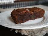 Brownie au gingembre confit