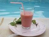 Smoothie Fraise Banane Menthe