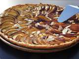 Tarte croustillante aux nectarines