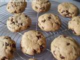 Cookies au beurre de cacahuètes et aux pépites de chocolat