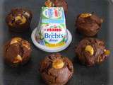 Muffins aux deux chocolats et au fromage frais Rians