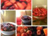 Monsieur Cuisine....la soupe de fruits rouges