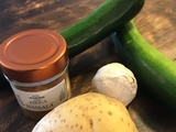 Monsieur Cuisine ou pas la Soupe de courgettes à l'indienne et à la Vache qui rit